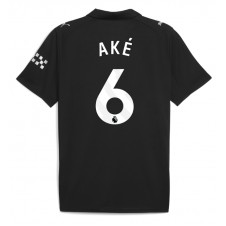 Manchester City Nathan Ake #6 Bortatröja 2025-26 Korta ärmar